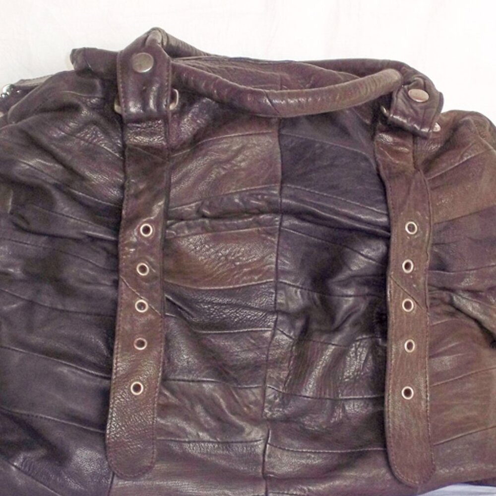 Soft leather vintage bag
